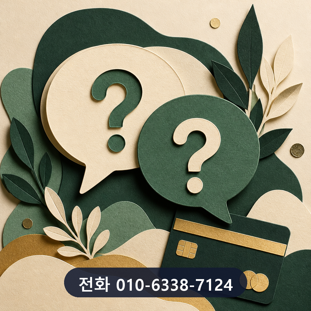 카드깡 정식업체 자주 묻는 질문 이미지