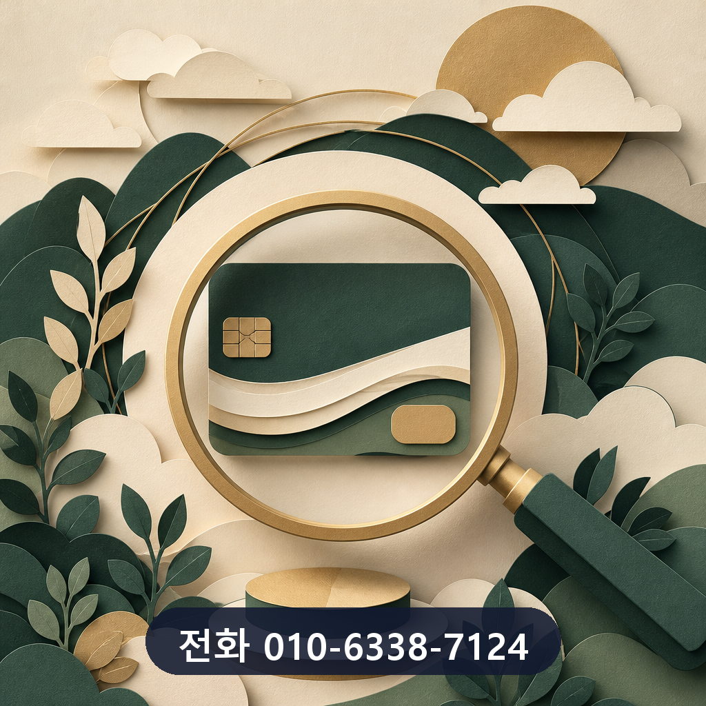 카드깡 정식업체 한도 확인 이미지