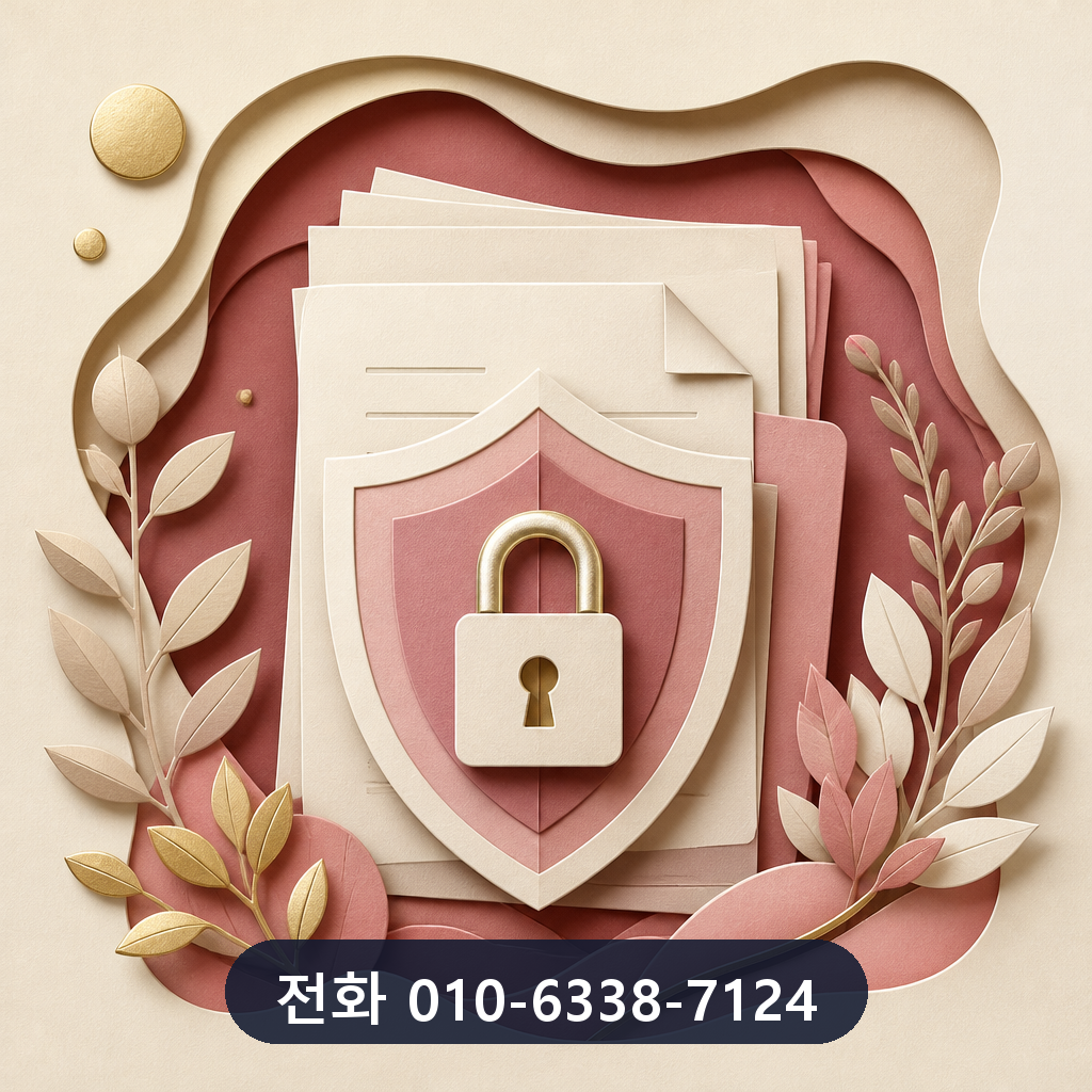 카드깡 정식업체 개인정보 보호 이미지